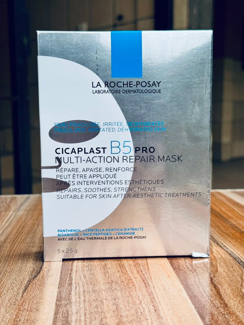 La Roche Posay Cicaplast B5 Pro Multi-action Repair Mask. 5pcs In A Pack