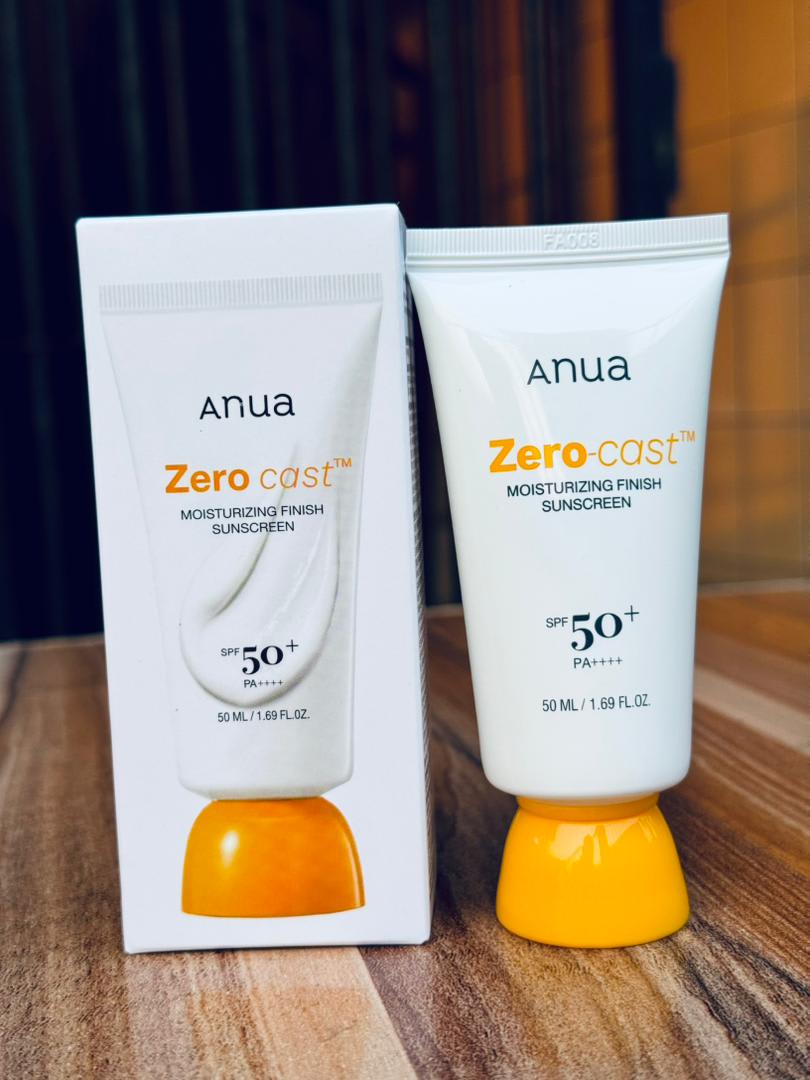 Anua Zero Cast Moisturizing Finish Sunscreen