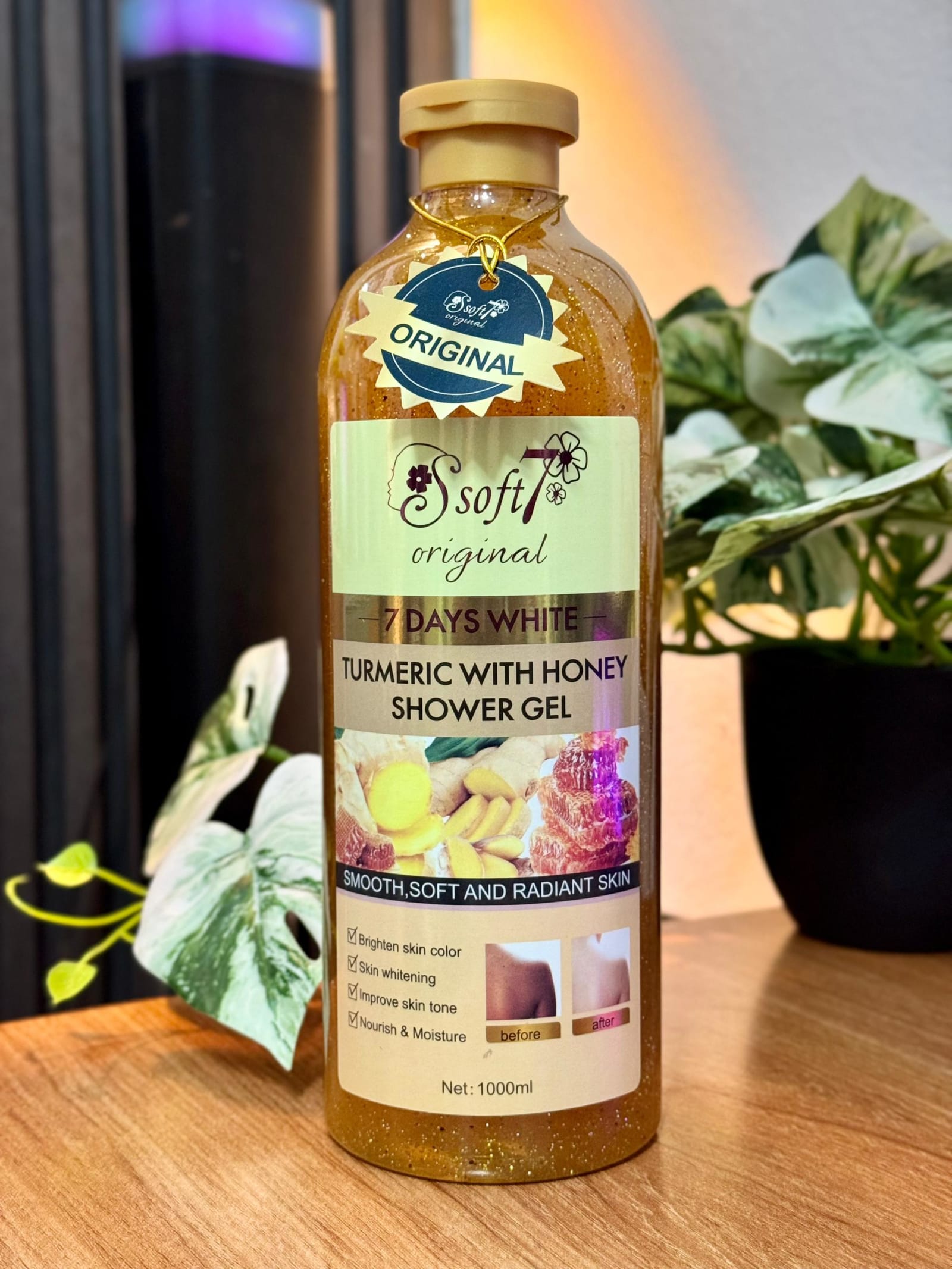 Turmeric With Honey Shower Gel