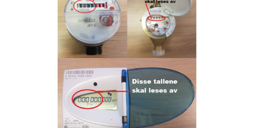 Bilde av vannmålere