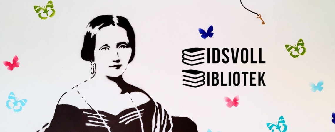 Veggmaleri av Camilla Collett