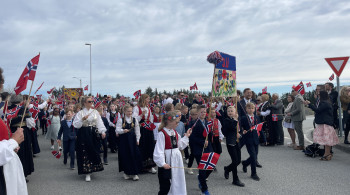 17. mai tog på Randaberg. (2022)