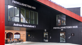 Frivillighetens hus i Randaberg sentrum. Frivillighetens hus i Randaberg sentrum.