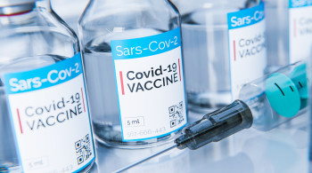 Illustrasjonsfoto vaksineflasker.