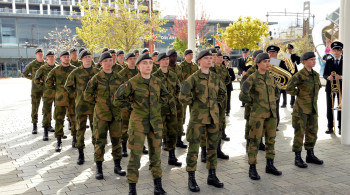 Bilde fra en markering. Foto: Sandnes kommune