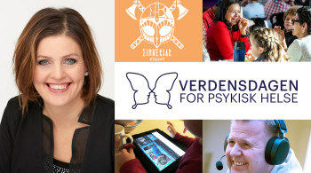 Verdensdagen psykisk helse 2023. Bildecollage (illustrasjonsfoto). Verdensdagen psykisk helse 2023. Bildecollage (illustrasjonsfoto).