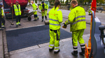 Onsdag 25. januar starter arbeidet med å renske grøfter og asfaltere langs Visteveien (illustrasjonsfoto).