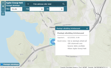 Kristiansand Kommune Stromstans I Hanesbukta Bathavn