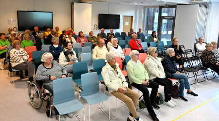 Bilde av de frammøtte under Bo trygt hjemme-dagen