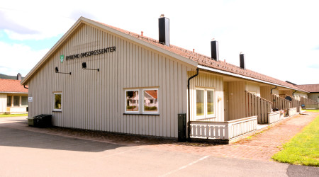 Fasadebilde av Byremo omsorgssenter