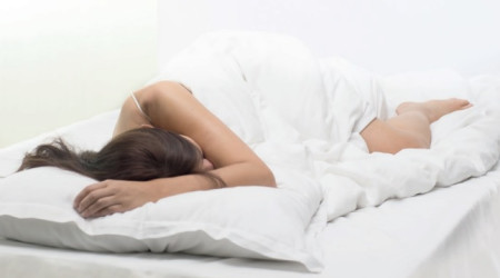 Illustrasjonsbilde av sovende person