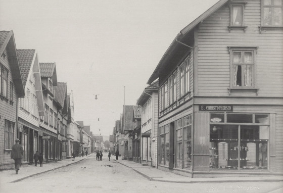Historisk bilde av Langgata 30