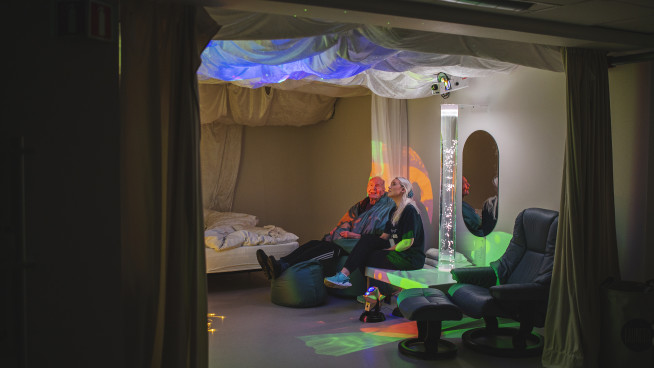 Samtale på sanserom