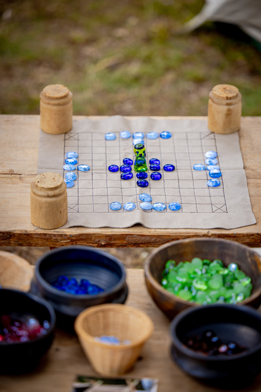 Hnefatafl er vikingenes mest kjent brettspill. Foto: Impuls Media/Olavsdagene