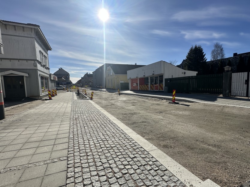 Det skjer mye i Pellygata (foto Ole Christian Foss)