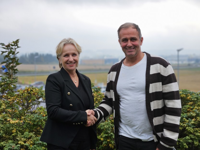 Direktør Teknisk, Liv Karin Sørli er glad for å ha landet avtalen med Raymond Kristoffersen og Aqwa