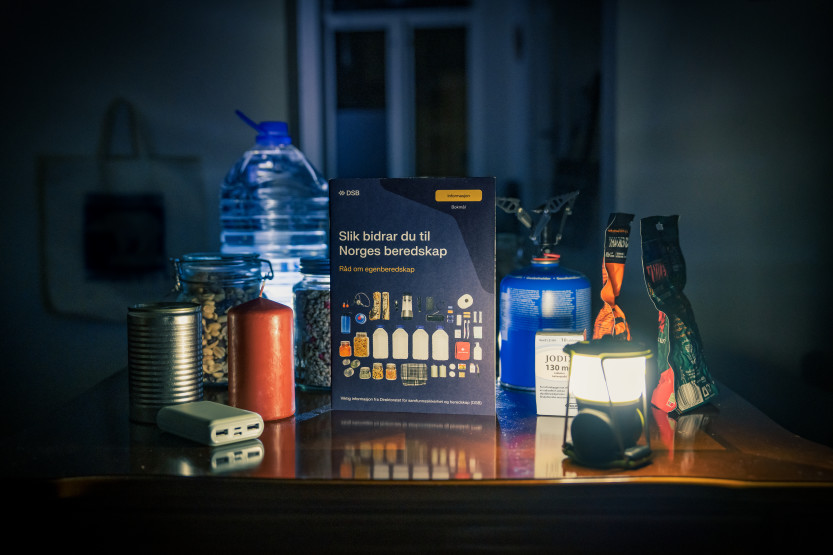 Egenberedskap handler om å være forberedt. Er du forberedt på en krise? (foto Daniel Fatnes, DSB)