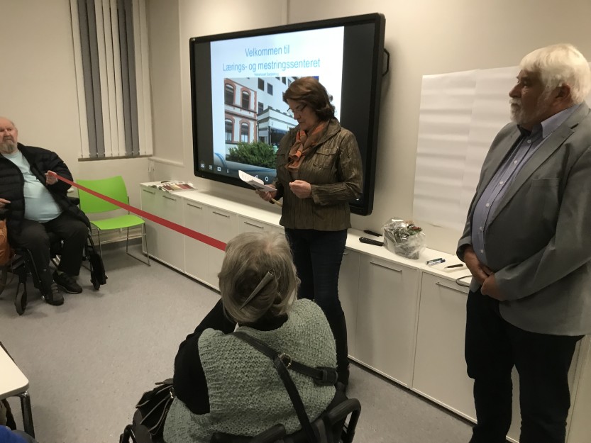 Åpning av det nye lærings- og mestringssenteret i Helsehuset.