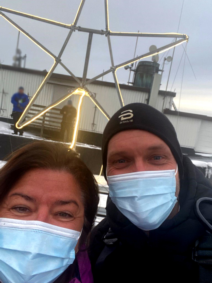 Lene Simensen-Rød og Sindre Martinsen-Evje