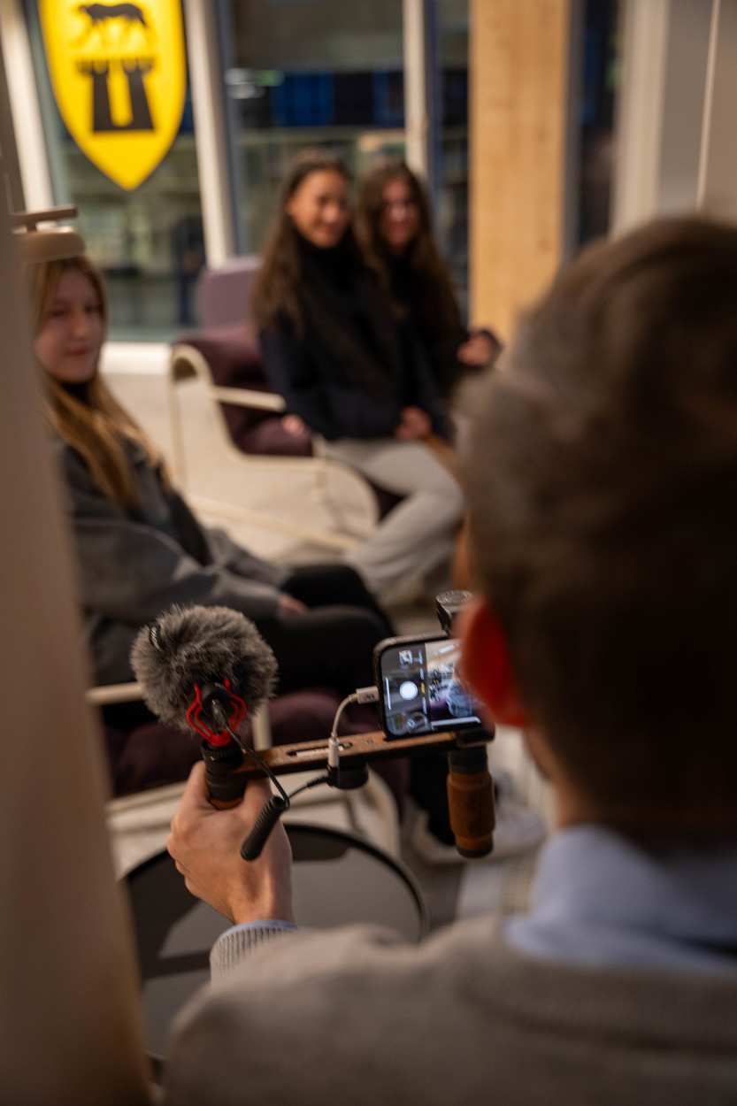 Fra åpningen av det nye hovedbiblioteket 12. november 2024