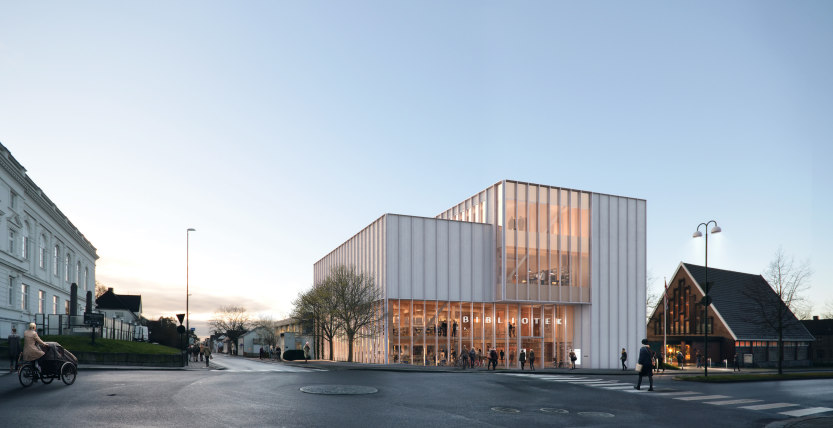 Illustrasjon fra Rodeo arkitekter, Plus arkitektur og NCC