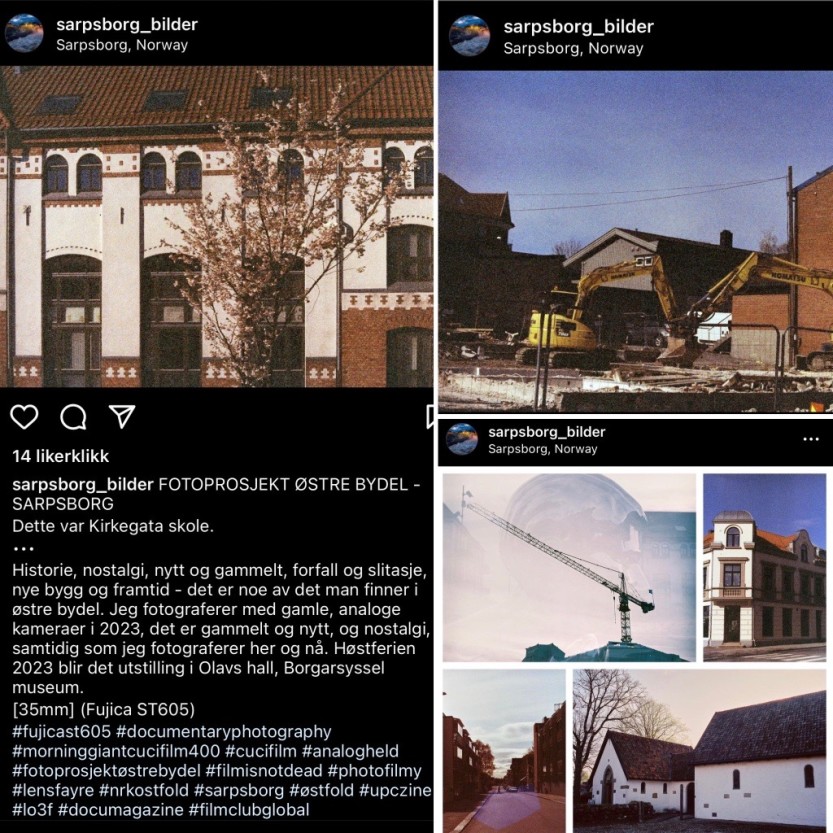 ØSTRE BYDEL: Stefan Andreas Sture tar flotte bilder fra Østre bydel. Disse deles under "sarpsborg_bilder" på blant annet Instagram. 