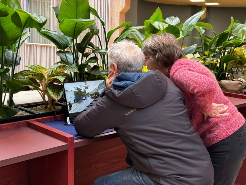 Illustrasjonsfoto seniorgaming