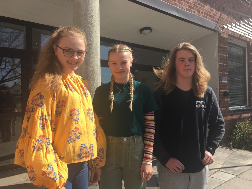 Quizlaget fra Kruseløkka ungdomsskole er klare for den store finalen 12. mai!