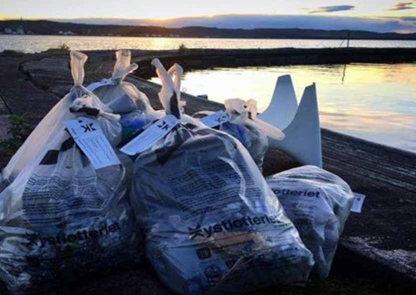 Sekker til Kystlotteriet.