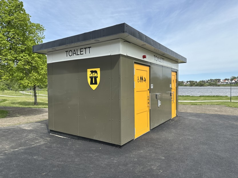 Torsdag 15. mai åpner det nye toalettbygget i Glengshøløen (foto: Ole Christian Foss)