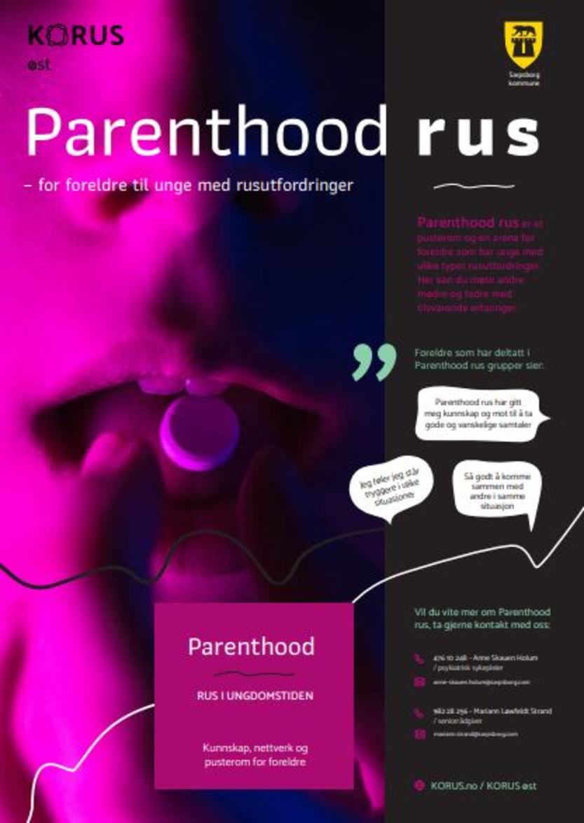 Plakat Parenthood rus Sarpsborg