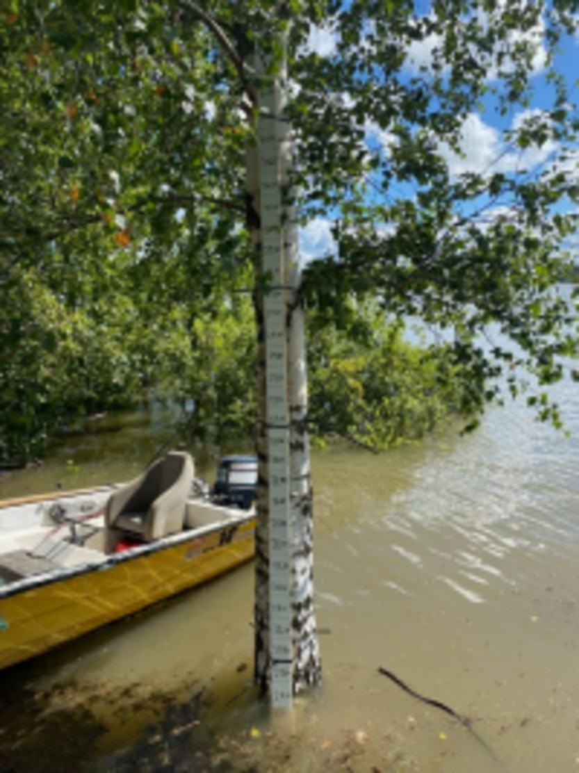 Fra målepunkt ved Baterød  