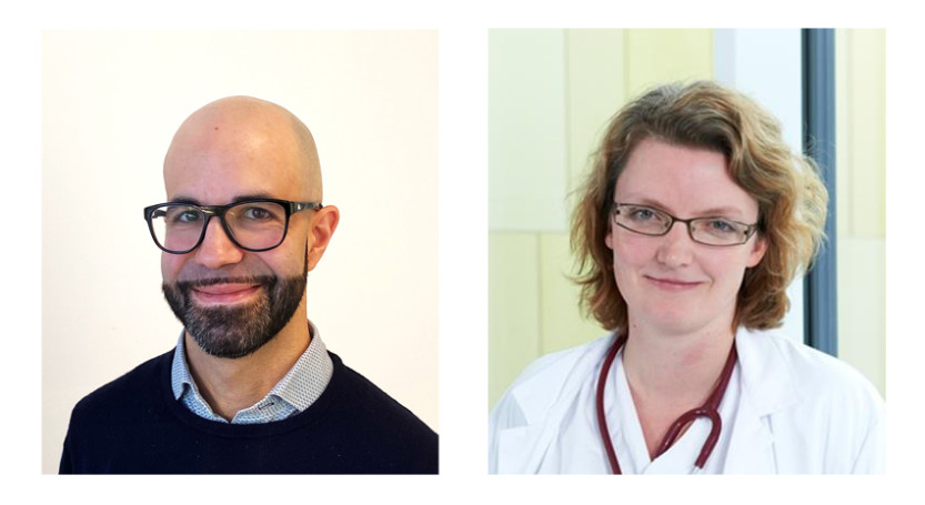 Enrico Callegari og Astrid Eri-Montsma fra Sykehuset Østfold