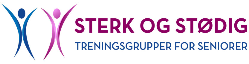 Logo for Sterk og stødig, treningsgrupper for seniorer