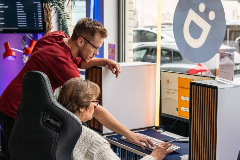 Illustrasjonsfoto digital kaffe, ny møteplass