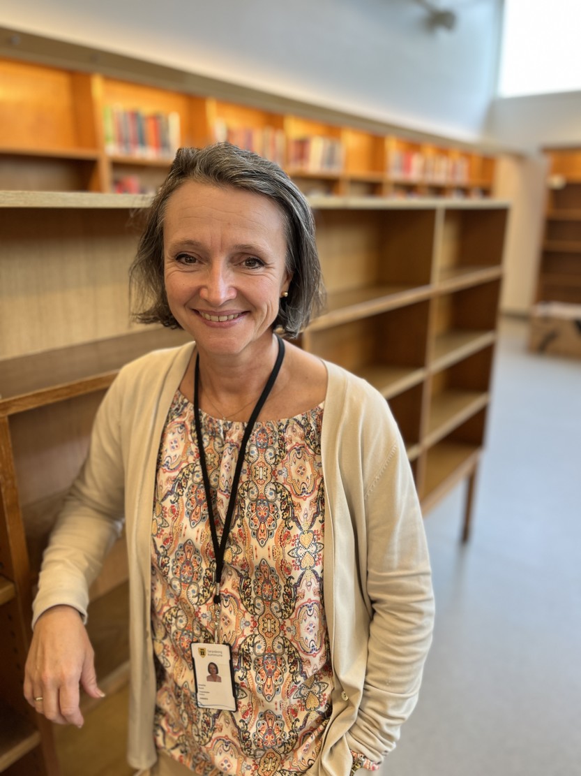 Biblioteksjef Anette Kure