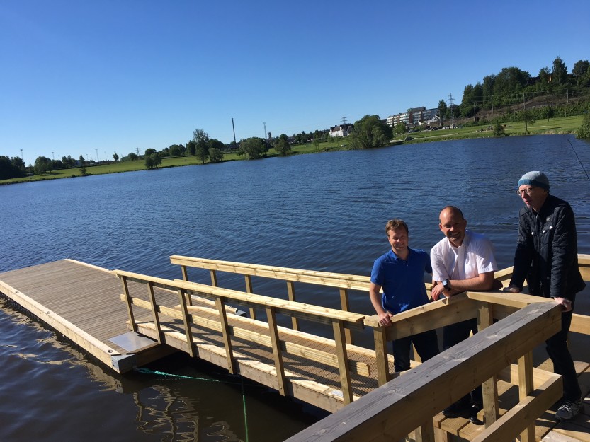 Åpningen ble markert torsdag 1. juni av ordfører Sindre Martinsen-Evje, Bjørn Steinar Syversen ved Enhet kultur som har vært primus motor for arbeidene i Glengshølen, og Henrik Høst ved Enhet eiendom.