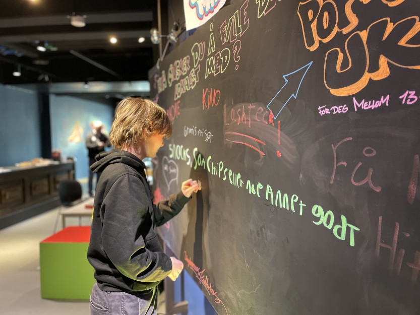 Popup fritidsklubben i Storbyen har hatt en veldig god start