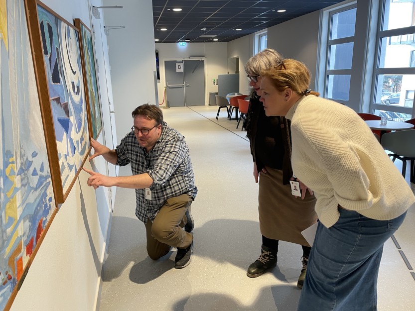 Kartlegging og registrering av all kunst i kommunen.