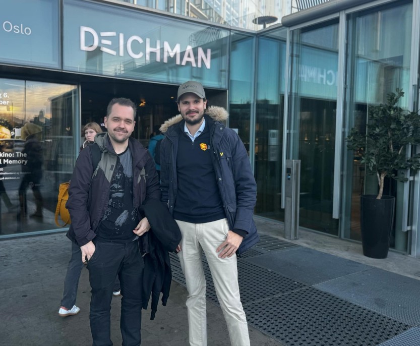 Ole Martin Pedersen Gjestad og Kenneth Fluge