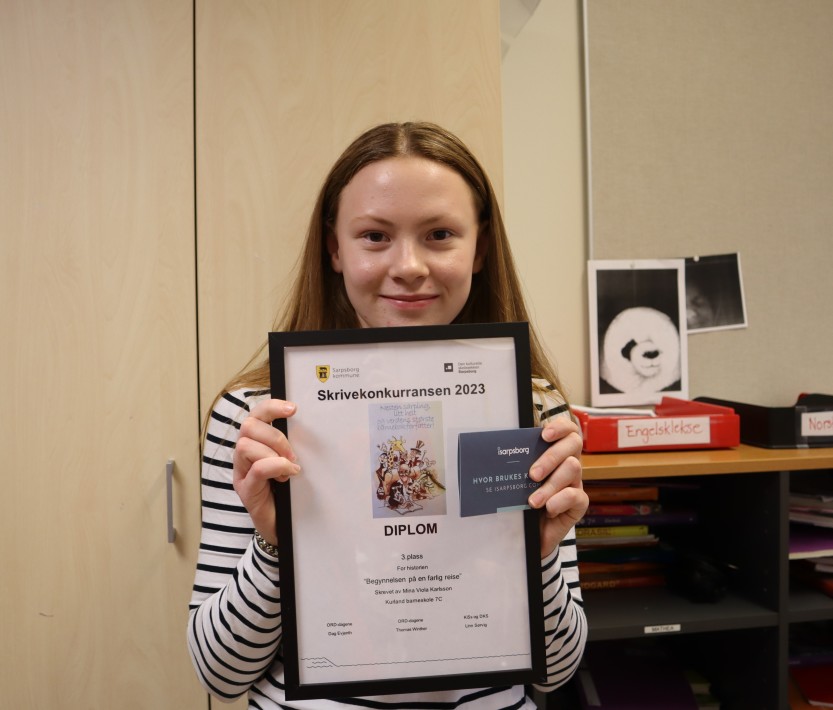 Skrivekonkurransen for 7.klassinger, Mina Viola