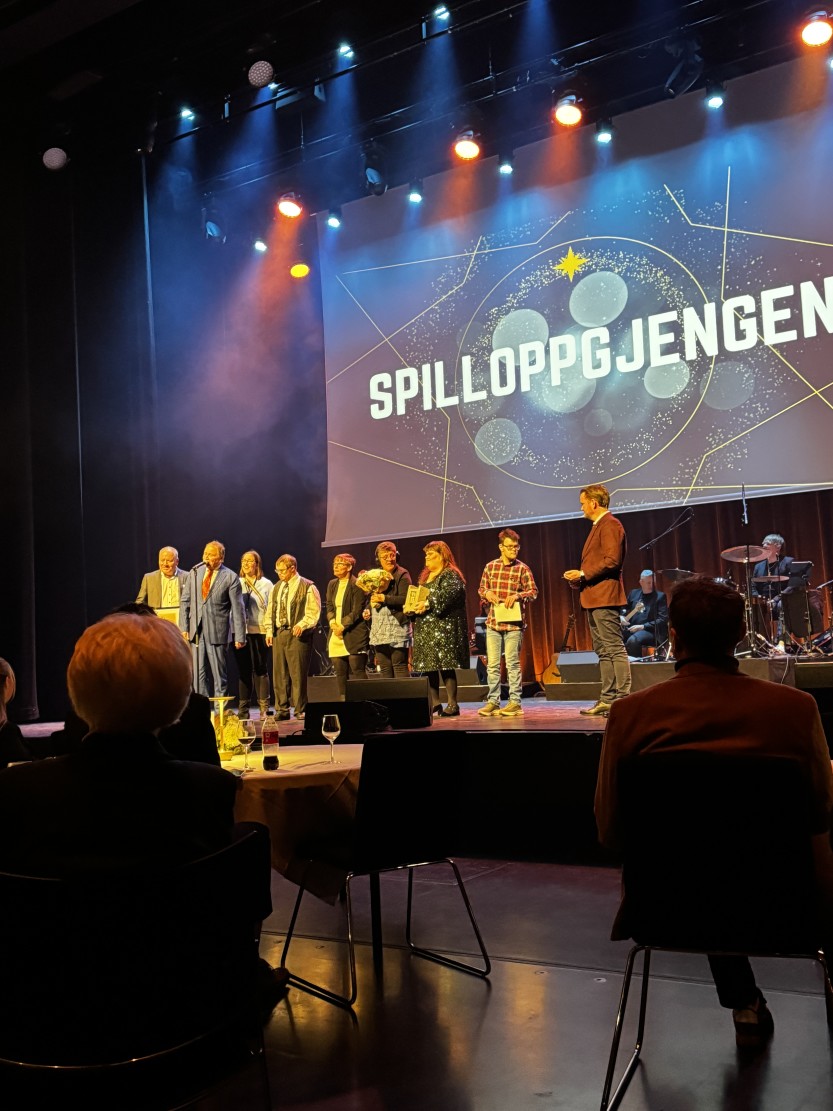 Spilloppgjengen mottok årets kulturpris
