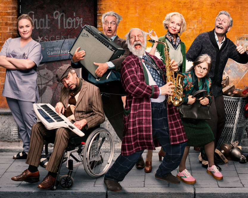 Pressefoto forestillingen "Evig ung"