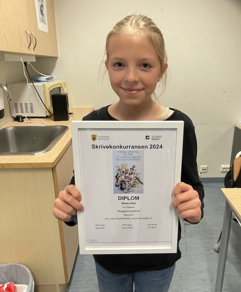 Ida Louise Naustdal Roen vant premie for beste tittel