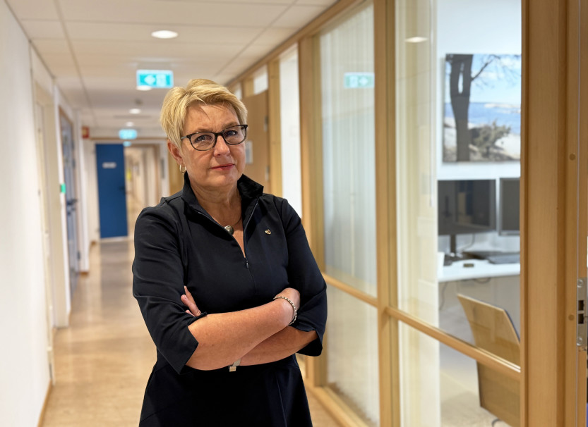 Kommunedirektør Turid Stubø Johnsen (foto Ole Christian Foss)   