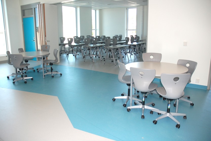 Læringsareal ved Sandesundsveien barneskole