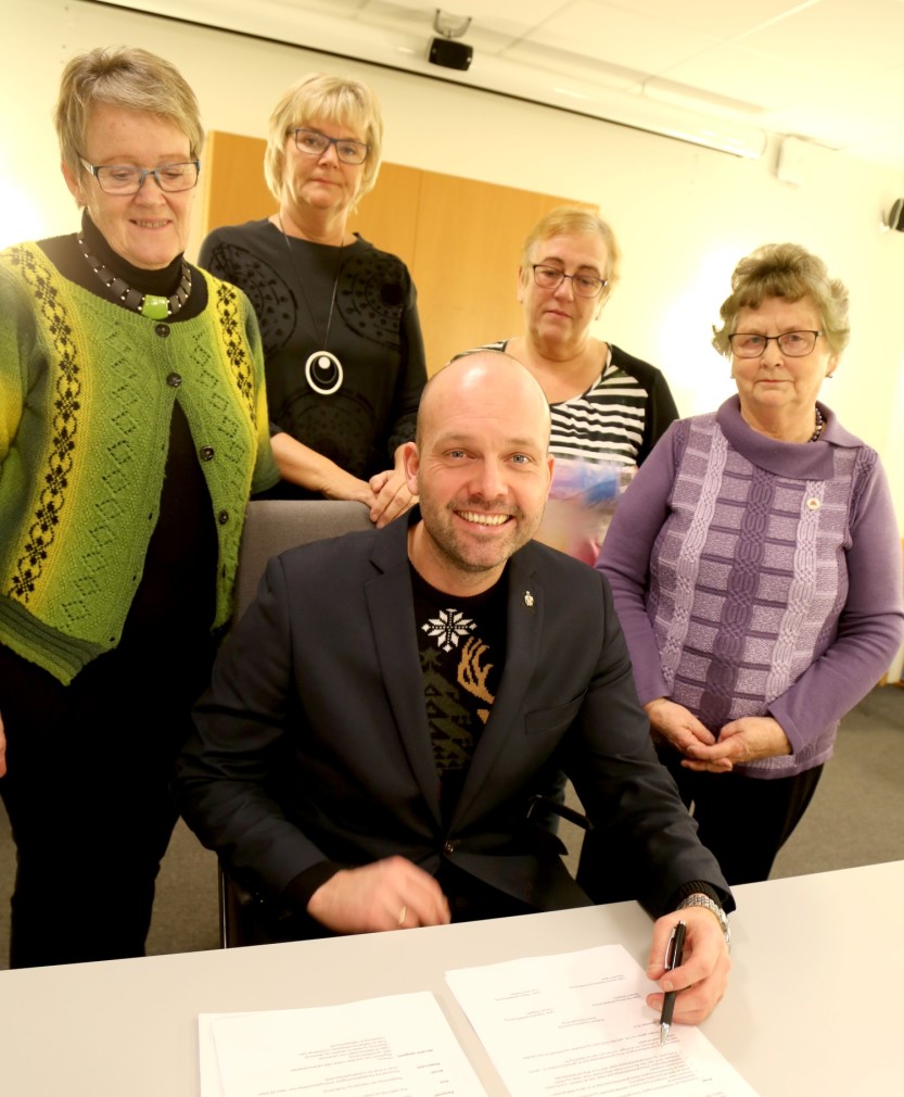 Sarpsborg kommune - Viderefører avtalen med sanitetsforeningen