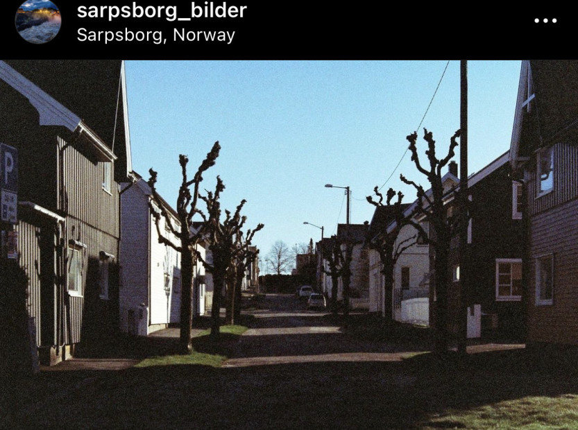 ØSTRE BYDEL: Stefan Andreas Sture tar flotte bilder fra Østre bydel. Disse deles under "sarpsborg_bilder" på blant annet Instagram. 