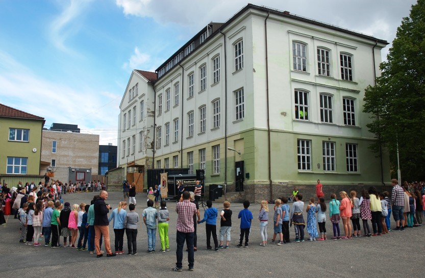 Tok farvel med gamle Sandesundsveien barneskole