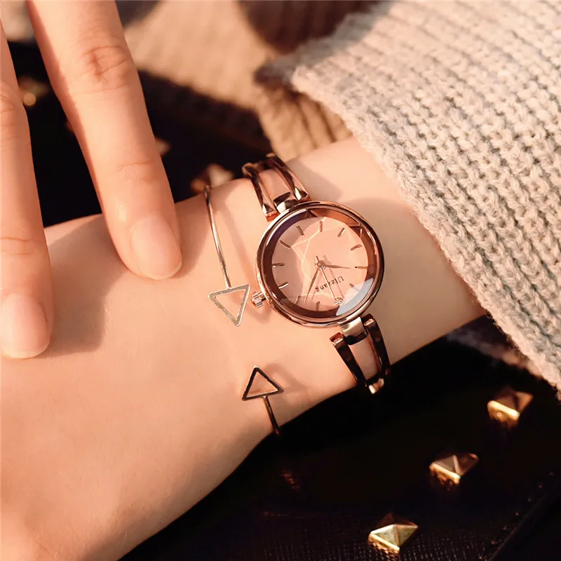 Minimalist Open Bangle Watch